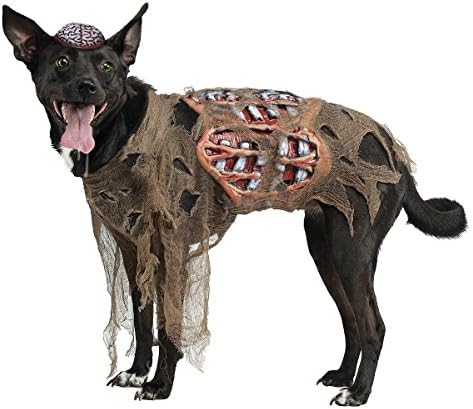Buylucky Zombie Dog Pet Costume Pet Halloween Fancy Dress (L (Large))