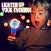 Playbees Light Up Spinning Wand – Magic LED Flashing Ball, Sensory Light Spinner Toy, Glow Wand Party Favor, Classroom Prizes, Fun Light-Up Gift for Kids