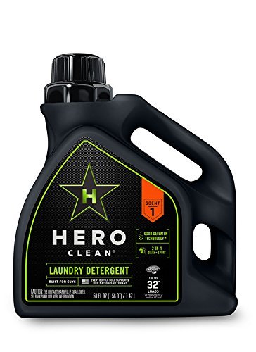 Image of Hero Clean Liquid Laundry Detergent, Scent 1, 50-Fluid Ounce