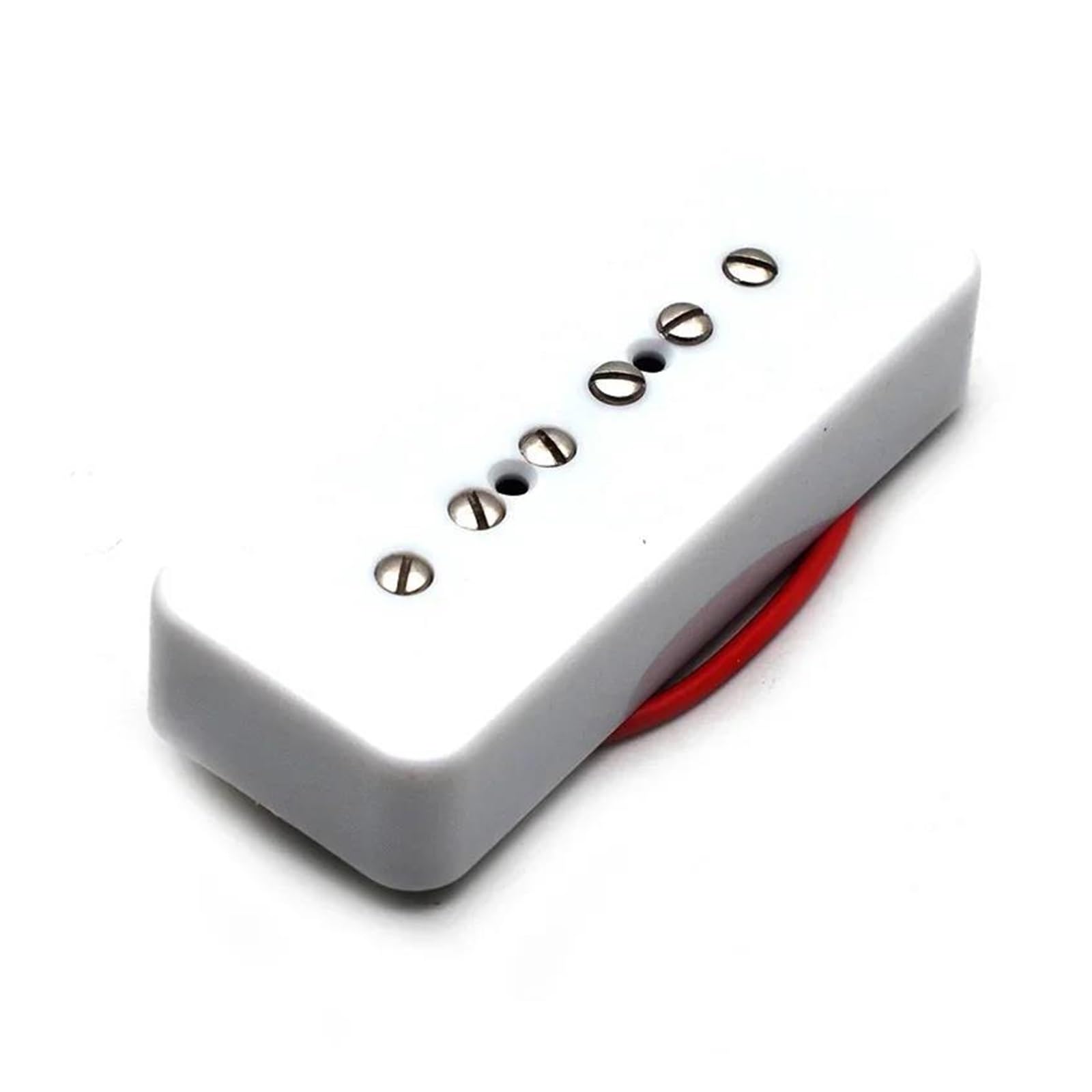 P90 Gitarren Single Coil Professioneller Elektrischer Tonabnehmer Geeignet Für Anfänger Erhältlich In Mehreren Farben(One Set White)