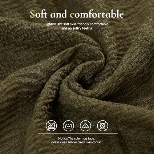 Women's Hijab Scarf - 70'x39' Solid Color Polyester Silk2