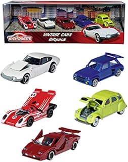 PACK OF 5 VINTAGE EDITION COLLECTOR COLLECTOR CARS, ASSORTED MODEL AND ASSORTED COLOR