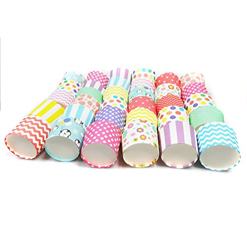 Keysui 100PZ Pirottini Carta per Muffin Cupcake