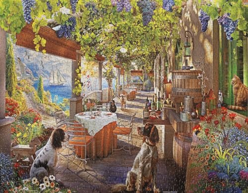 Springbok Vineyard Porch Rompecabezas de 1000 Piezas para Adultos miniatura 3