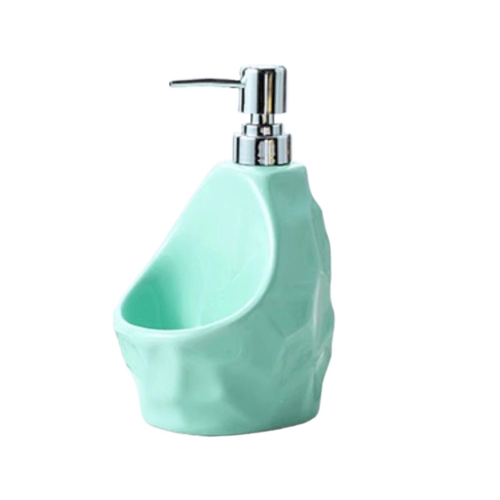 Soap Dispenser Multifunctional Ceramic Storage Jars And Soap Dispensers For The Kitchen And Bathroom(Green)