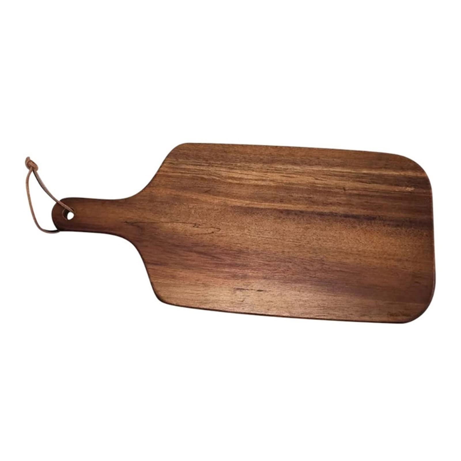 LaYiQimn Cutting Board Chopping Board Cutting Board Acacia Wood Cutting Board with Handle Wooden Kitchen Chopping Board for Meat Cheese Bread Vegetables Fruits