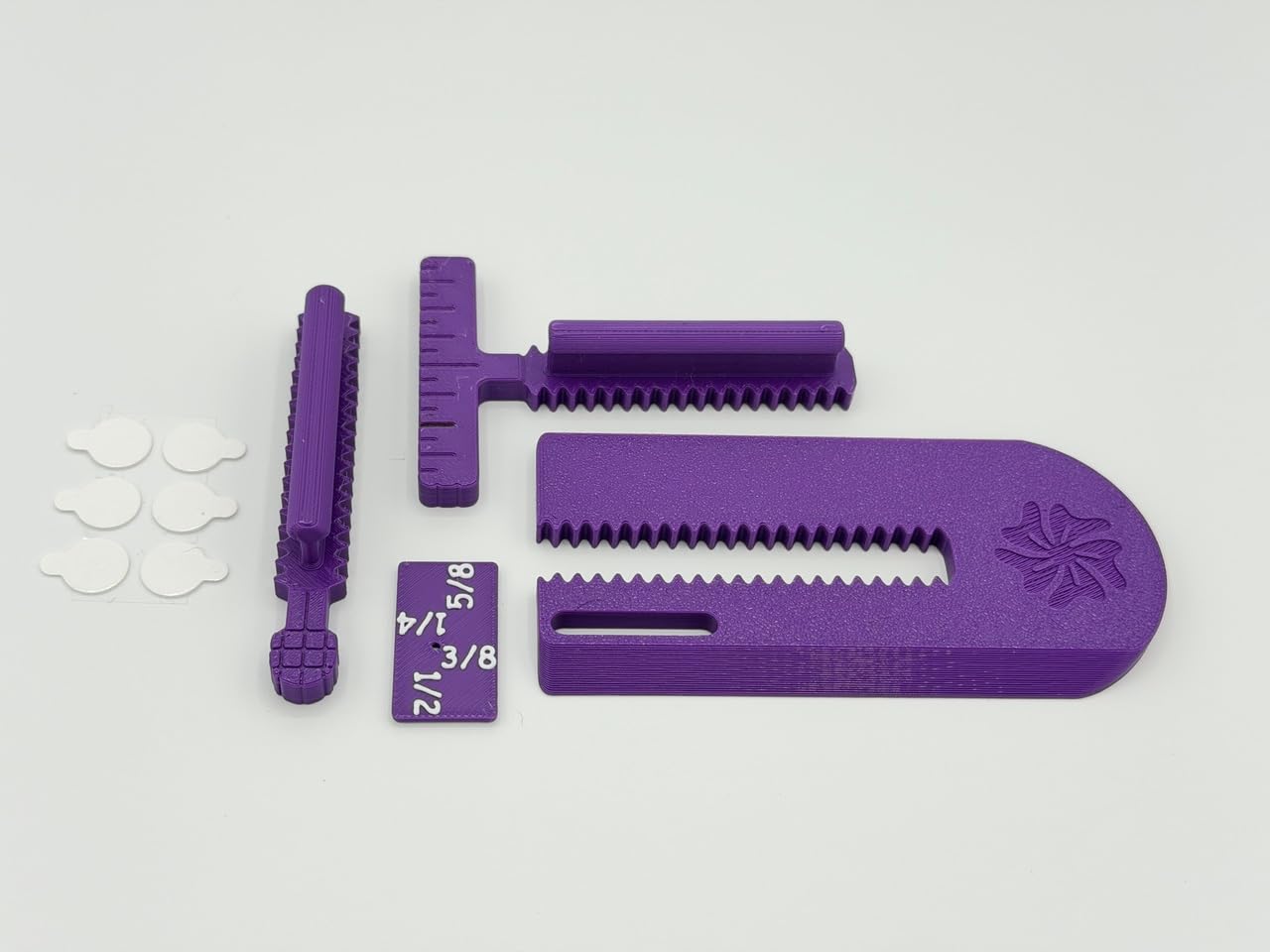 Purple Hobbies Edge Guides and Accessories for Sewing | Precise Seam Allowances | Perfect for Quilting & Bag Making (Purple)