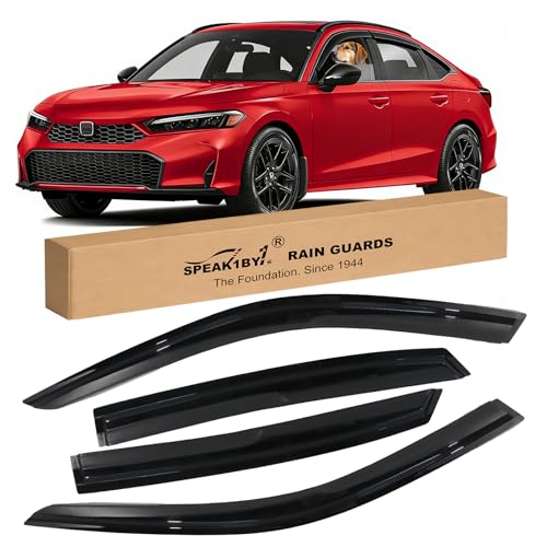 Rain Guards for Honda Civic 2022-2026 Sedan Window Visors