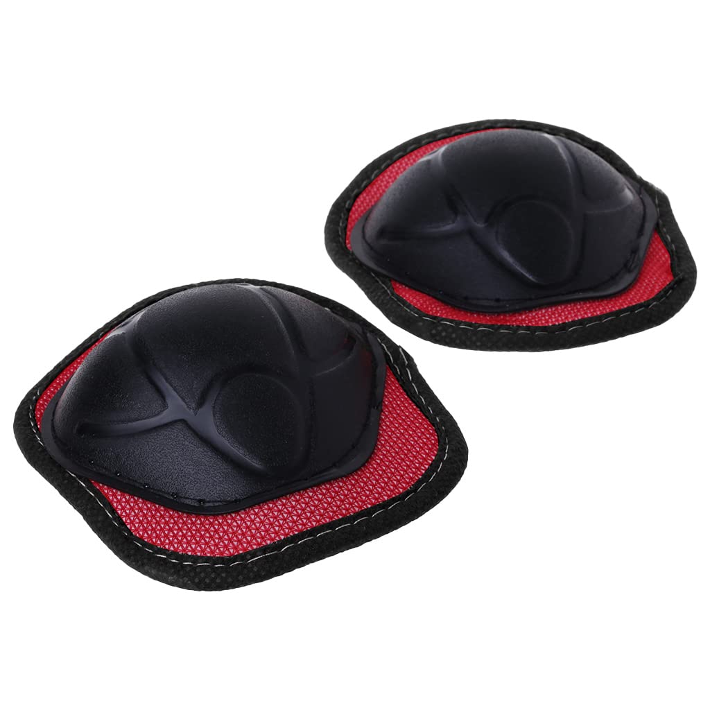 Mllepjdh Kids Knee Pads Cycling Skating For Protection Elbow Guard Scooter Children Prote Face Mesh Mask, Black