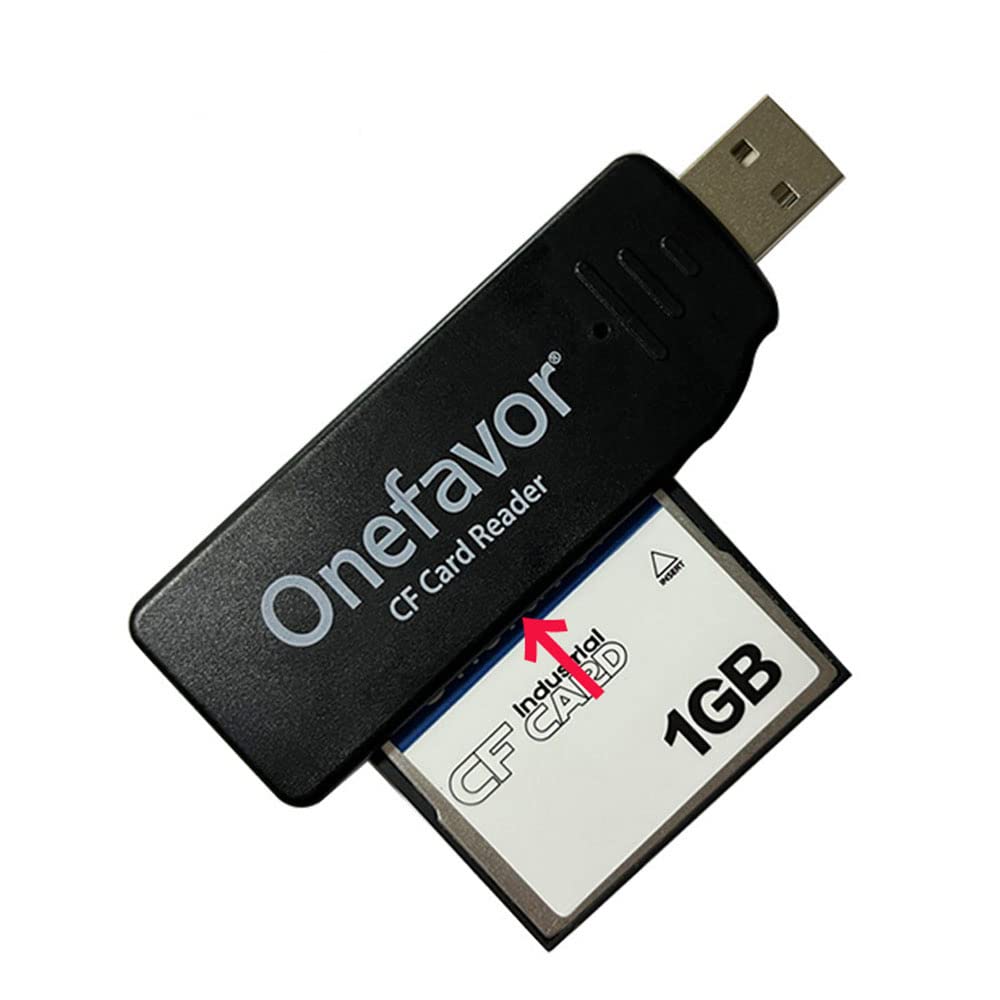 Onefavor CompactFlash Cards Reader, Compact Flash CF Memory Card USB Reader Reader/Writer