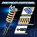 AUTOSTARSHIP Height Adjustable Coilover Lowering Kit Compatible for 1990-2005 Mazda Miata MX5 NA NB Suspension Coil Spring Strut Shocks (4pcs)