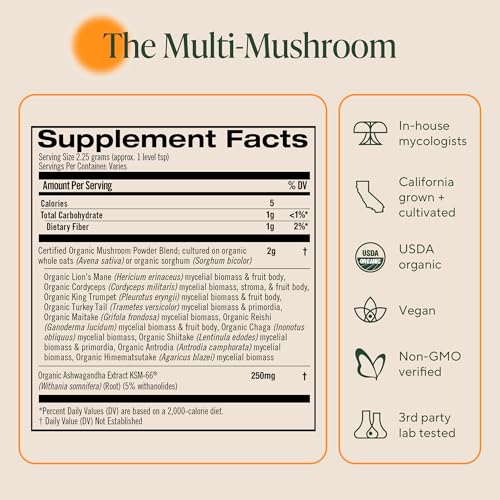 Om Master Blend Mushroom Powder