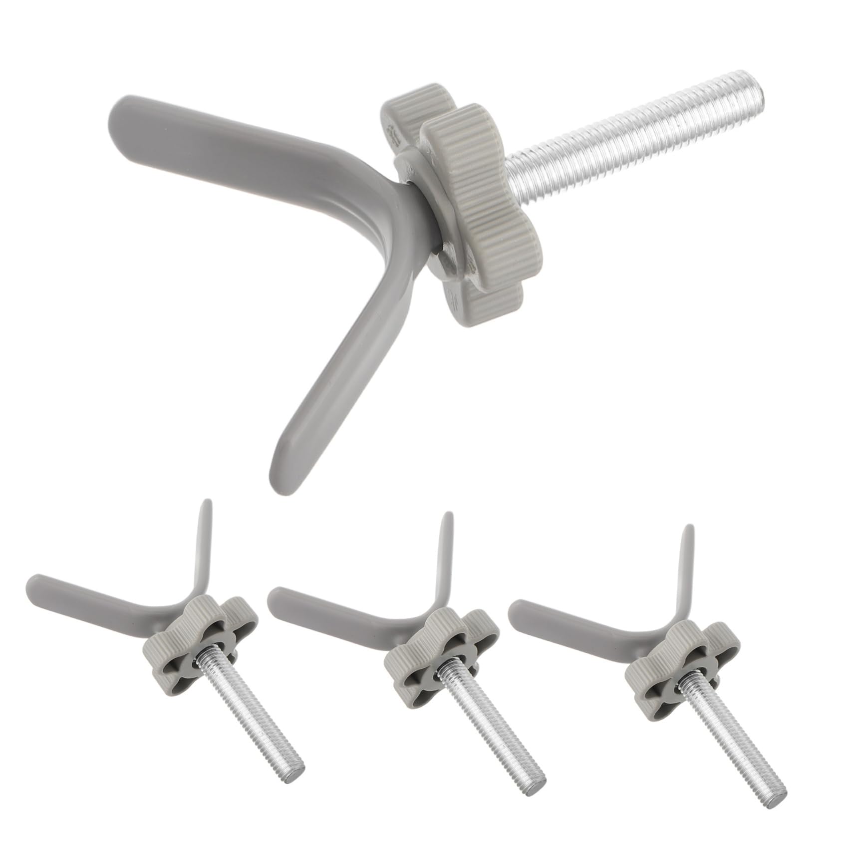 Quincaillerie de portail en acier - Kit de fixation de main courante pour sécuriser votre jardin