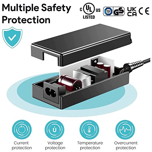 Cargador universal KFD de 48 V para switches PoE Netgear ProSafe GS110TP, GS108PE, TP-Link TL-SG108, inyectores POE-8-48v60w, GPOE-4A-48v48w, PS-48v60w miniatura 3