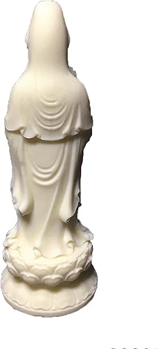 Miniatura 5 de Estatua de Buda de Guan Yin,Estatua de Quan Yin,Estatua de Kuan Yin,Estatua del Bodhisattva de Guanyin del Mar del Sur de China Regalos chinos de