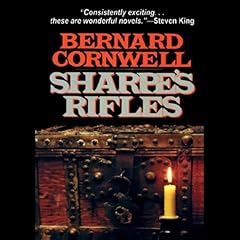 Sharpe's Rifles Audiolibro Por Bernard Cornwell arte de portada