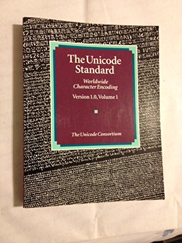 Unicode Standard: Worldwide Character Encoding, Version 1.0 #TOP12