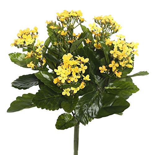Vickerman Everyday Artificial Yellow Kanachoe Bush 17.25