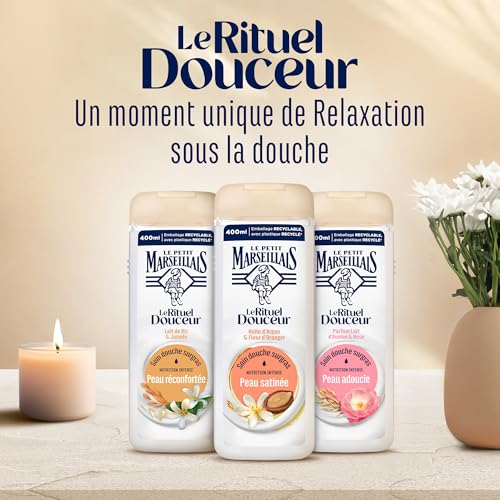 Crème Douche Surgras Huile D'argan Et Fleur D'oranger Le Petit Marseillais Le Flacon De 400ml - vue 7
