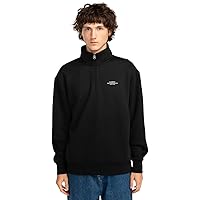 Element Cornell Skate - Felpa da Uomo con Mezza Zip.
