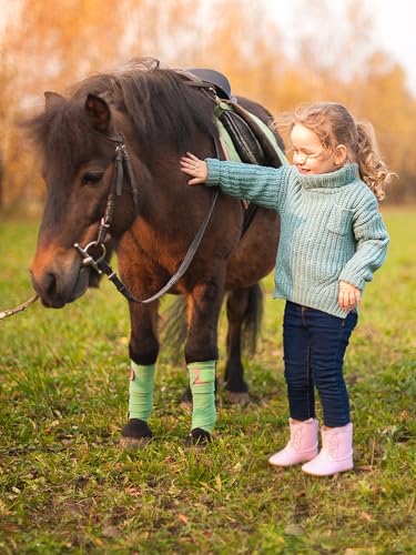 Jastore Baby Boys Girls Cowboy Boots Infant Western Boots Newborn First Walker Crib Shoes Toddler Soft Sole Non-Slip Round Toe Bootie4