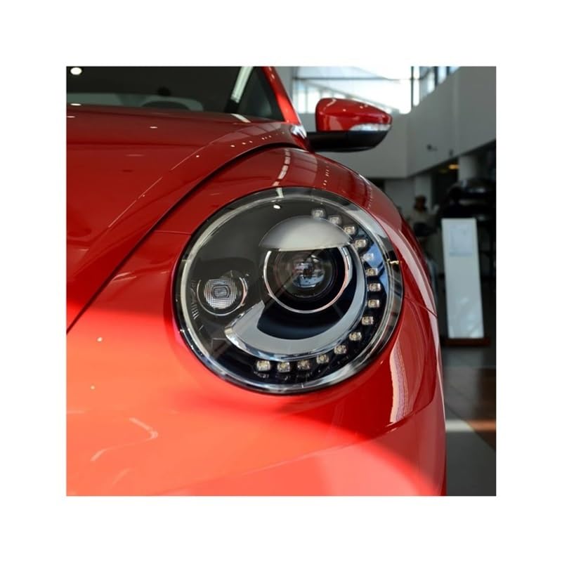 Phare voiture abat-jour couvercle de remplacement pour optique Beetle 2013-2019 transparent - 6