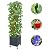 GREEN MOUNT Raised Garden Bed Planter Boxes with Trellis for Climbing Vegetables Plants, 56.7" Tomatoes Planters Outdoor Tomato Cage w/Wheels