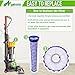 Aryavos Filter Replacements for Dyson DC40, 2 Post-Motor & Pre-Motor Filters for DC42, Total Clean, UP16 Animal, UP19 Ball Multi Floor 2 Vacuum, Compare Part 923587-02 & 922676-01