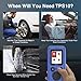 OBDResource TPMS Relearn Tool for Jeep Ford BMW Nissan/Honda/Mazda/Dodge Series Vehicles, TPS10 Universal Tire Pressure Monitor Sensor Activate and Reset Tool [Upgrade of U508]
