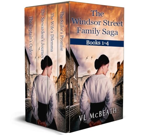 The Windsor Street Family Saga Books 1-4: A story of love, loss and hope set in Victorian-era Liverpool and beyond.