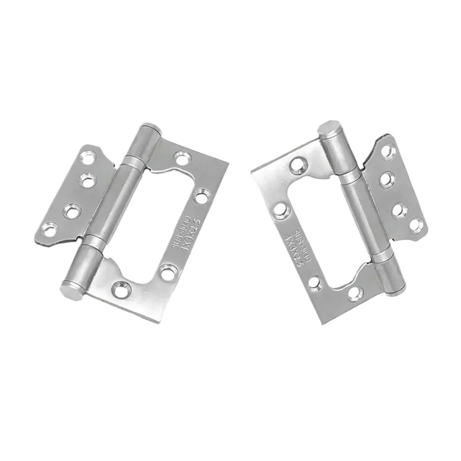 Pjfcewfdgx One Color 4 Inch Stainless Steel Door Hinges 2Pcs