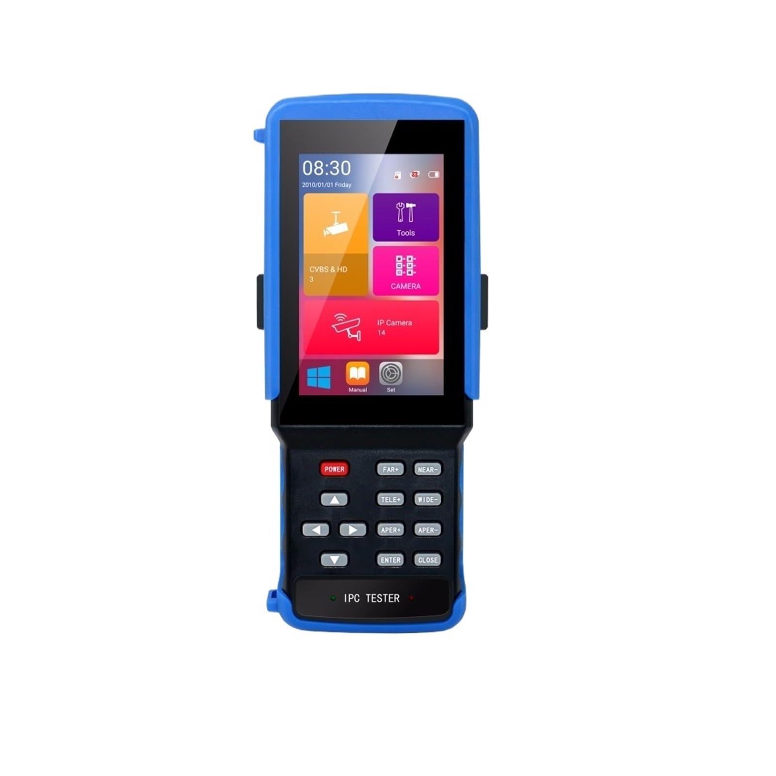 4.3inch Cctv Tester 5 In 1 CCTV Camera Tester For TVI CVI AHD IP Analog Testing Network Test