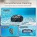 WYBOT C1 Pro Robotic Pool Cleaner with APP, Manual Mode Switching & Wall Climbing, 65W Suction Power, 150 Mins, 1614 sq.ft, Intelligent Route Planning, Pool Vacuum for Inground Pools
