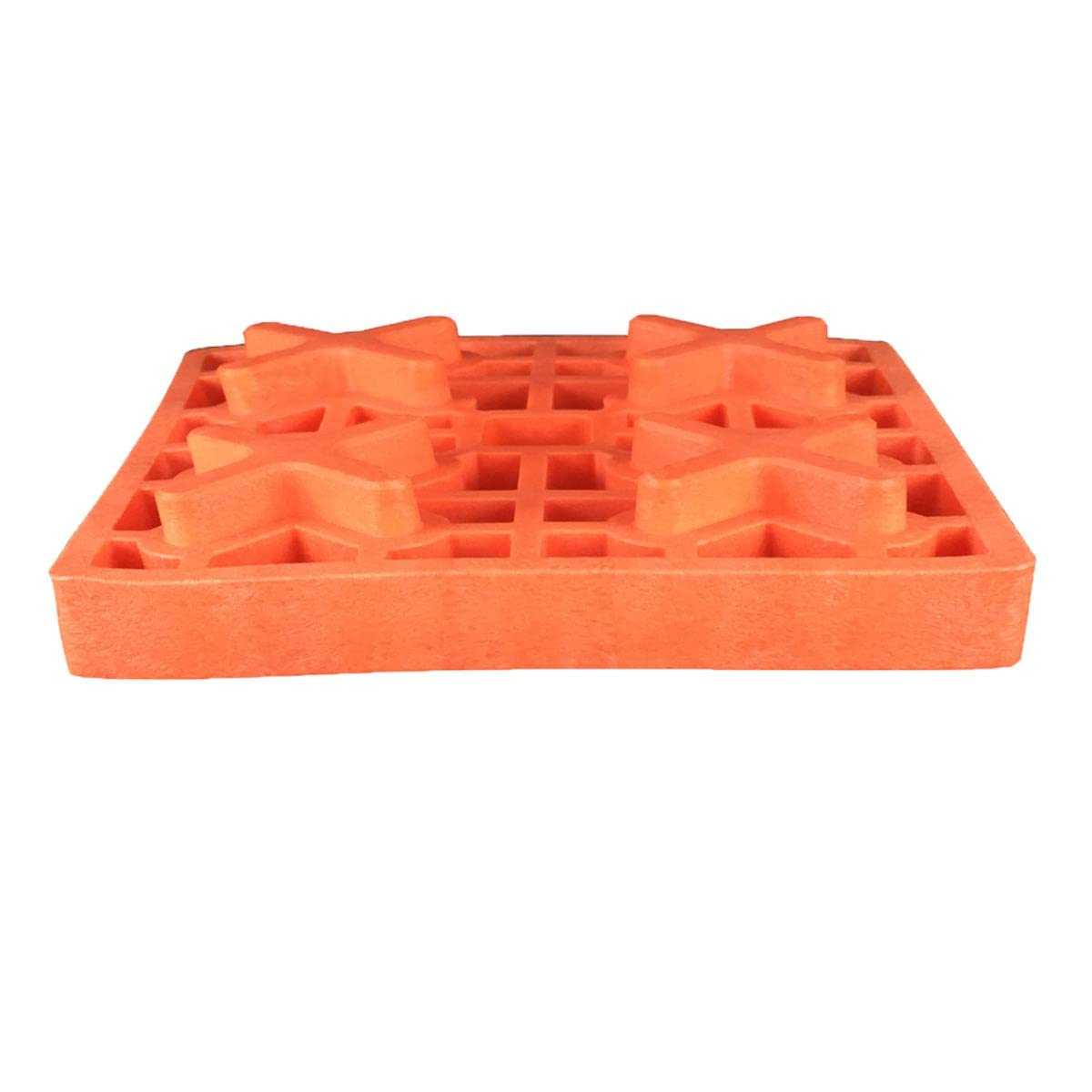 TOPWAY 6 Piezas Bloques de Soporte para Rueda de Coche, Bloques de Espuma Plástica de Nivelación para Caravanas de Servicio Pesado, Ideales para Nivelar Ruedas Individuales y Dobles, Autocaravana