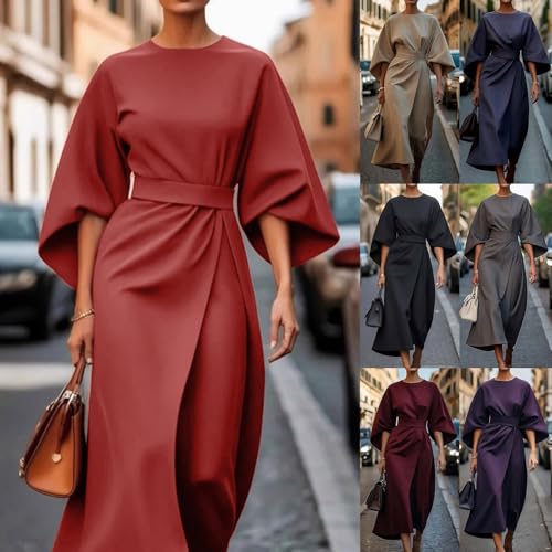Robe longue décontractée ample pour rester fraîche à la maison - 2