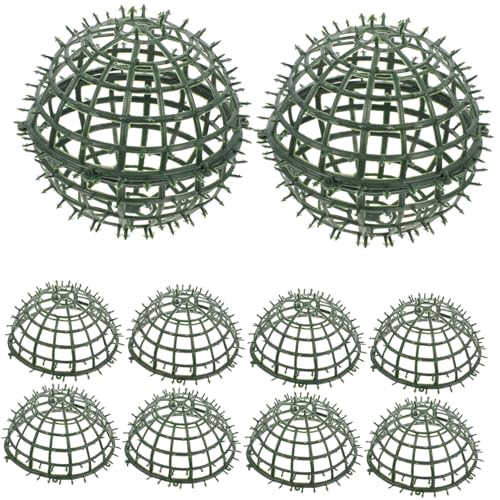 HOLIDYOYO 6pcs Artificial Plant Topiary Ball Support Sturdy Plastic Plant Rack for Faux Ball Frame Rack