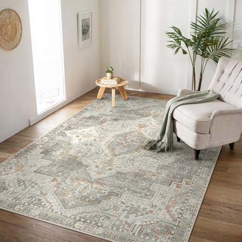 Runner Rugs for Hallway 80x150CM, Non-Slip Extra Long Washable Runner Rugs Soft Low Pile, Modern Vintage Rug Carpet Runners for Entryway Kitchen Bedside Laundry Room,Driftwood Brown Runner Rugs for Hallway 80x150CM, Non-Slip Extra Long Washable Runner Rugs Soft Low Pile, Modern Vintage Rug Carpet Runners for Entryway Kitchen Bedside Laundry Room,Driftwood Brown
