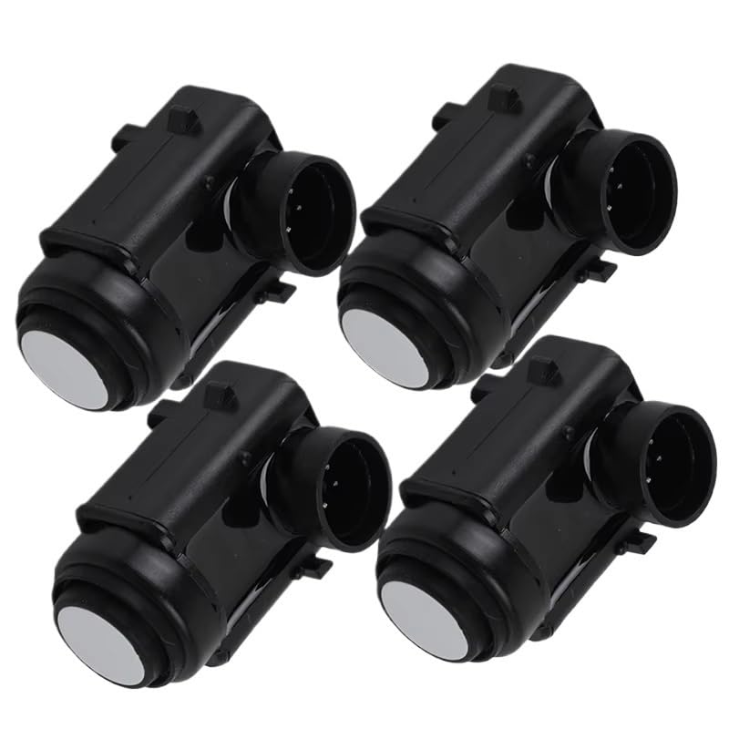 Capteur de stationnement PDC noir compatible avec W203 W211 W220 - Lot de 4 pièces pour voiture