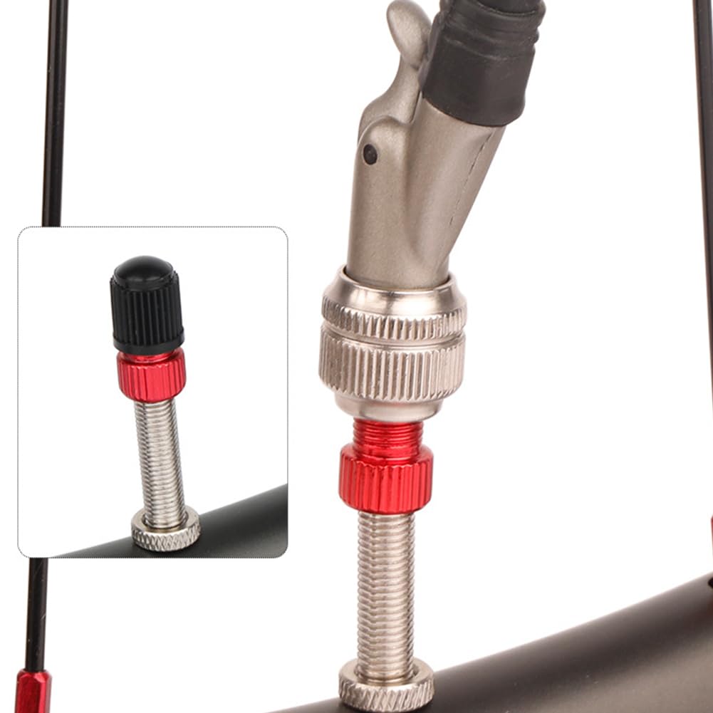 Adapter do zaworu ze stopu aluminium, konwertuj presta na schrader