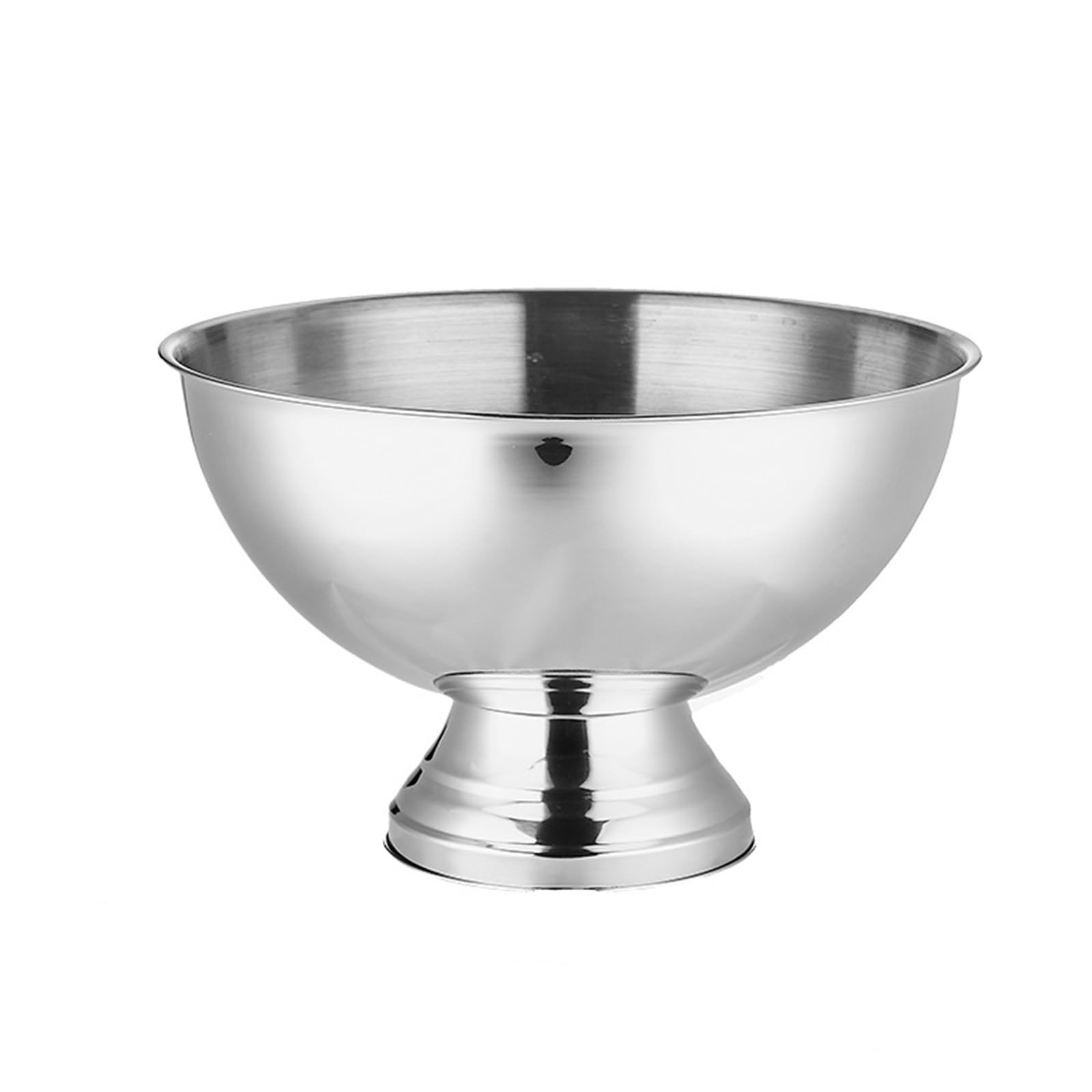 Lijiaxiuyc-101 ice bucket Large Stainless Steel Ice Bucket Beverage Tub For Wine, Champagne Or Beer Bottles champagne bucket(Silver)
