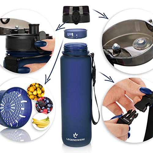 Legendwerk® 1L LegendBottle + Colino per Frutta