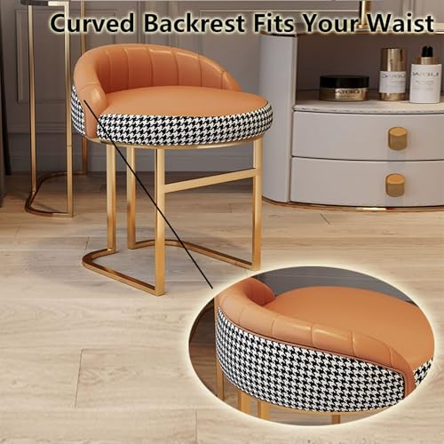 Sillón de tocador cómodo para maquillar sin ocupar espacio en baño 4