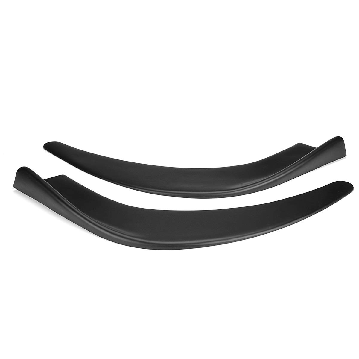 2 Stücke Universal Auto SUV Vorne Deflektor Spoiler Splitter Diffusor Stoßstange Canard Lip Body Schaufeln Stoßstange Splitter Stoßstangenlippenabweiser