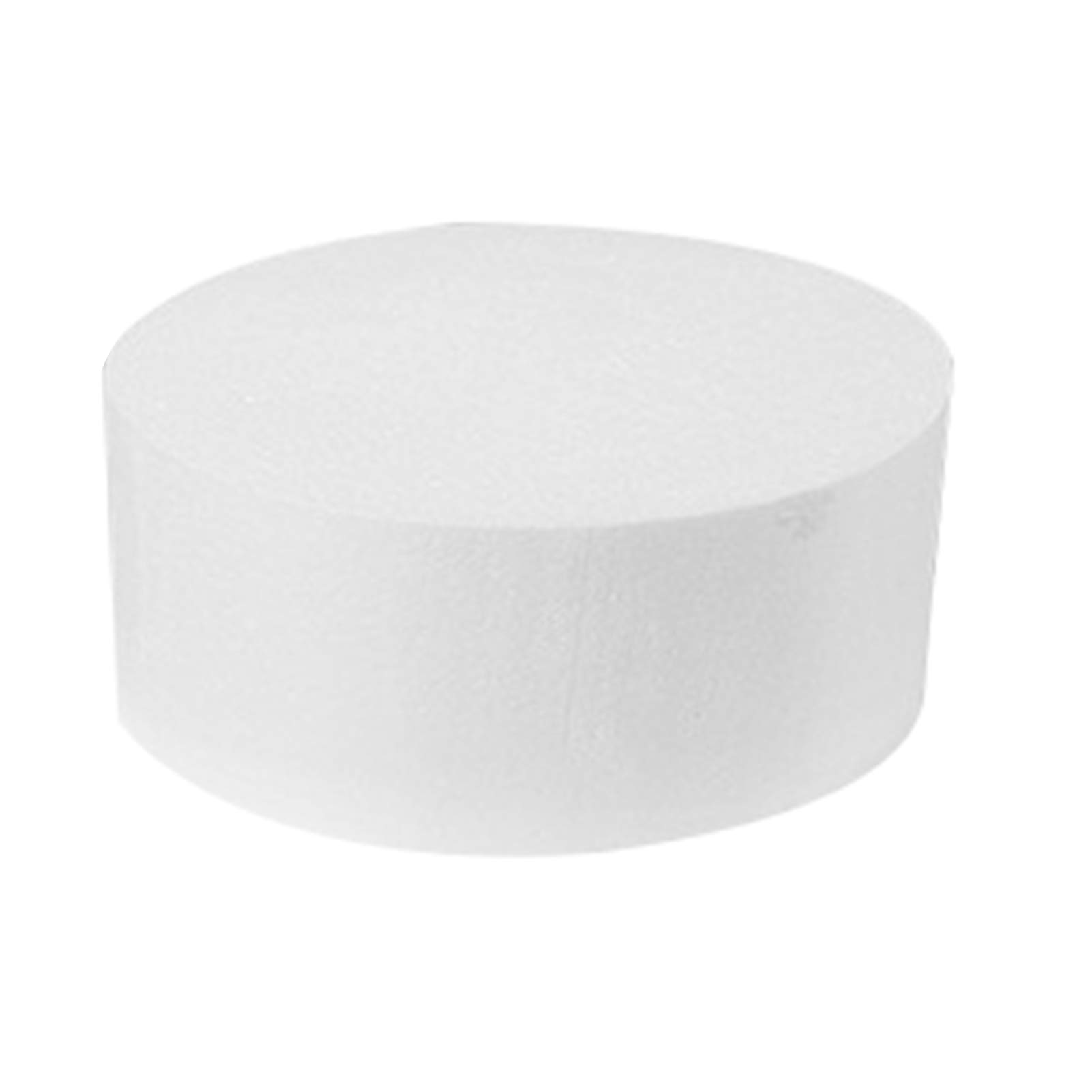Brussel 1 Pc Foam Layer Cake Dummy DIY Round Styrofoam Cake Dummy Mold Fondant Modelling Craft Foam Circle Mould Floral Arrangement Mold 14 in