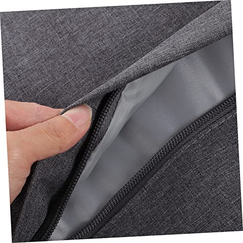 Maletín para portátil y tablet con soporte integrado funda protectora negra 5