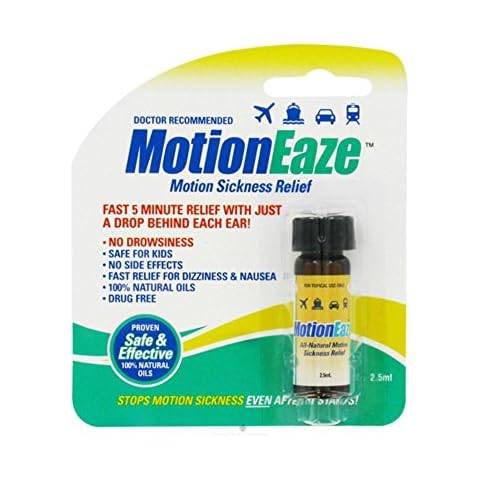 Motioneaze Motion Sickness Relief - Case Of 6-2.5 Ml Cover