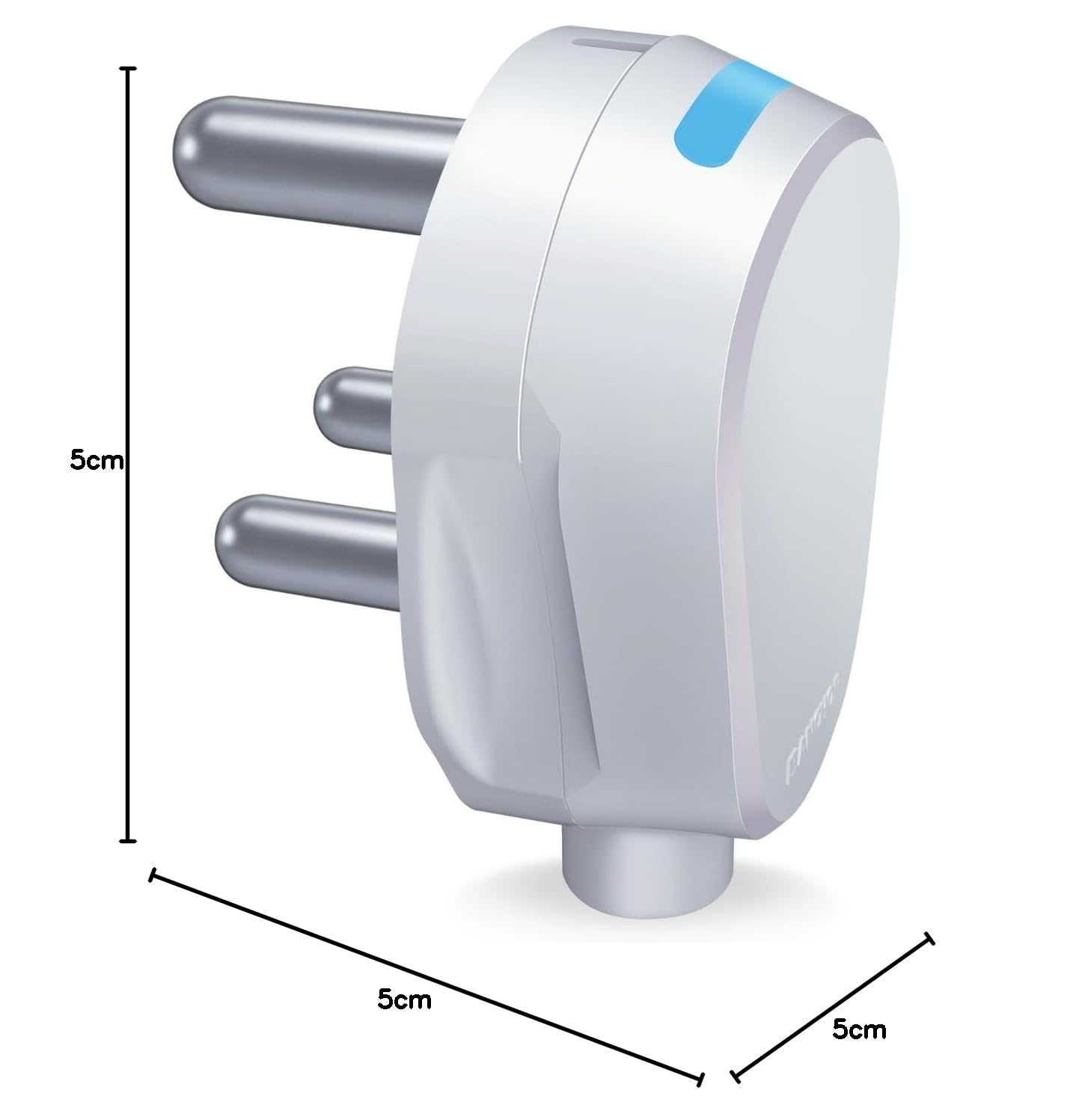 Anchor by Panasonic Plug Top 16A, 3 Pin, with LED Indicator, ISI Certified, Ideal for ACs, Geysers, Fridges & More – White (Pack of 1) — Amazon image 4