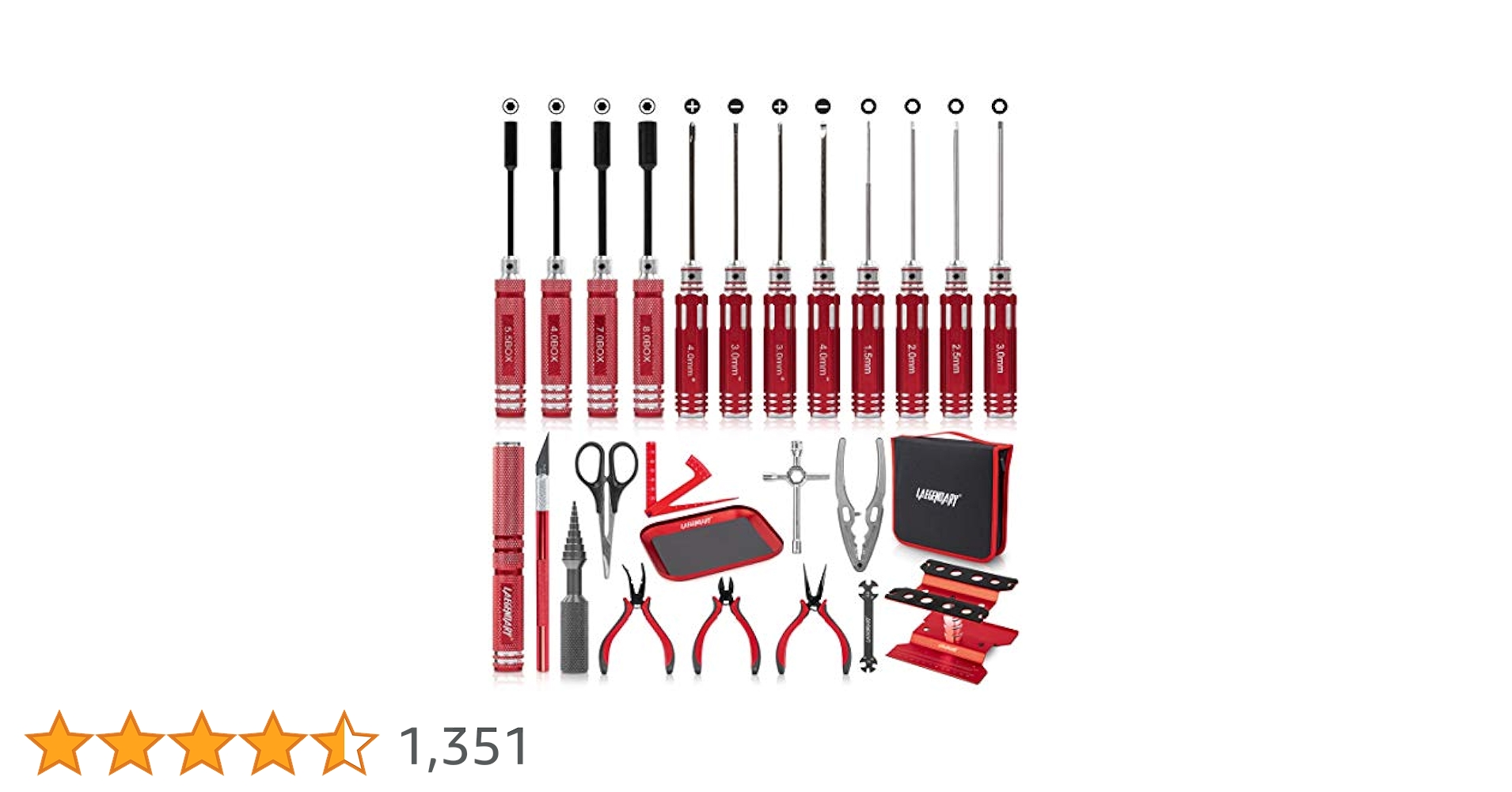 ラジコン道具 Amazon | LAEGENDARY RCカーツールキット - ドライバーセット