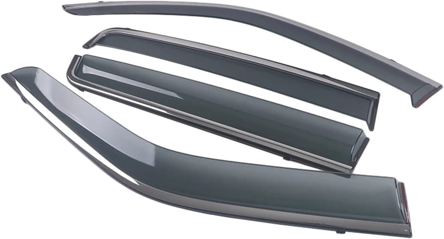 ランドローバー フリーランダー 2 II 2007-2014 対応 ウィンドバイザーデフレクター ドアサイドウィンドウエアガードデフ