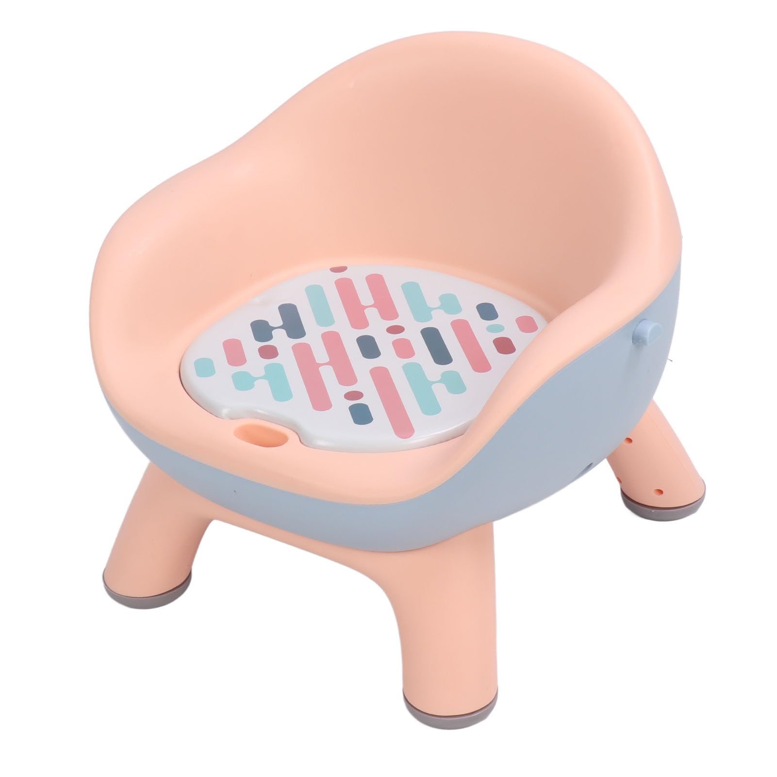 Sedia da Alimentazione per Bambini Sedia da Alimentazione Portatile Sedia da Alimentazione Ergonomica Protettiva Multifunzionale per la Casa (rosa ciliegia)